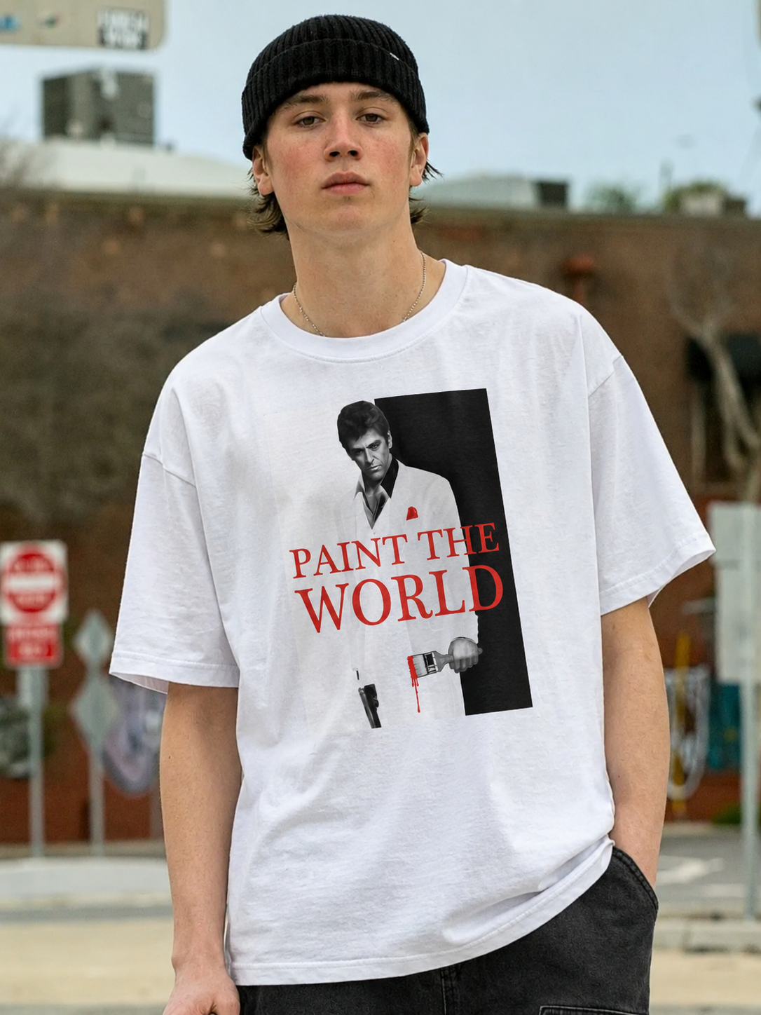 "Tony Paints" Tee