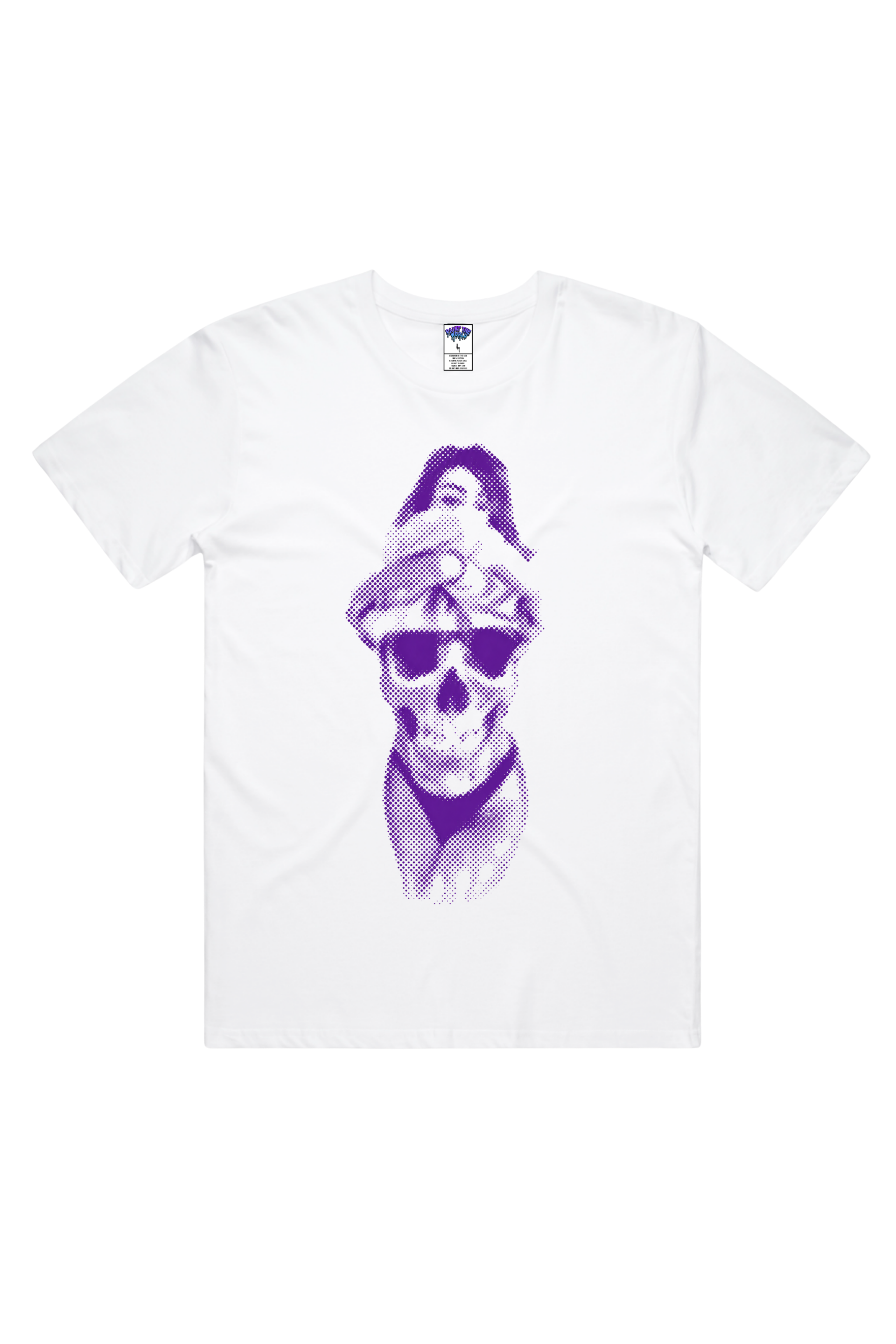 PTW "Purple Illusion" White Tee
