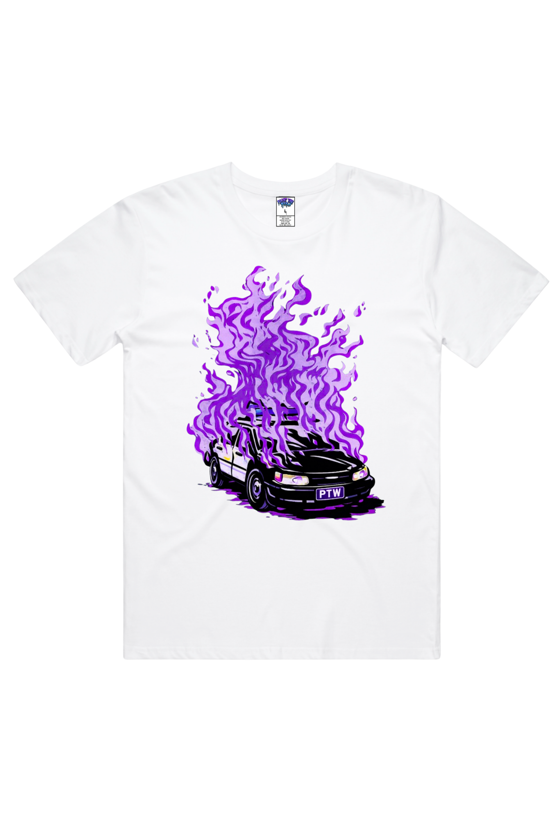 PTW "Hot Pursuit" White Tee