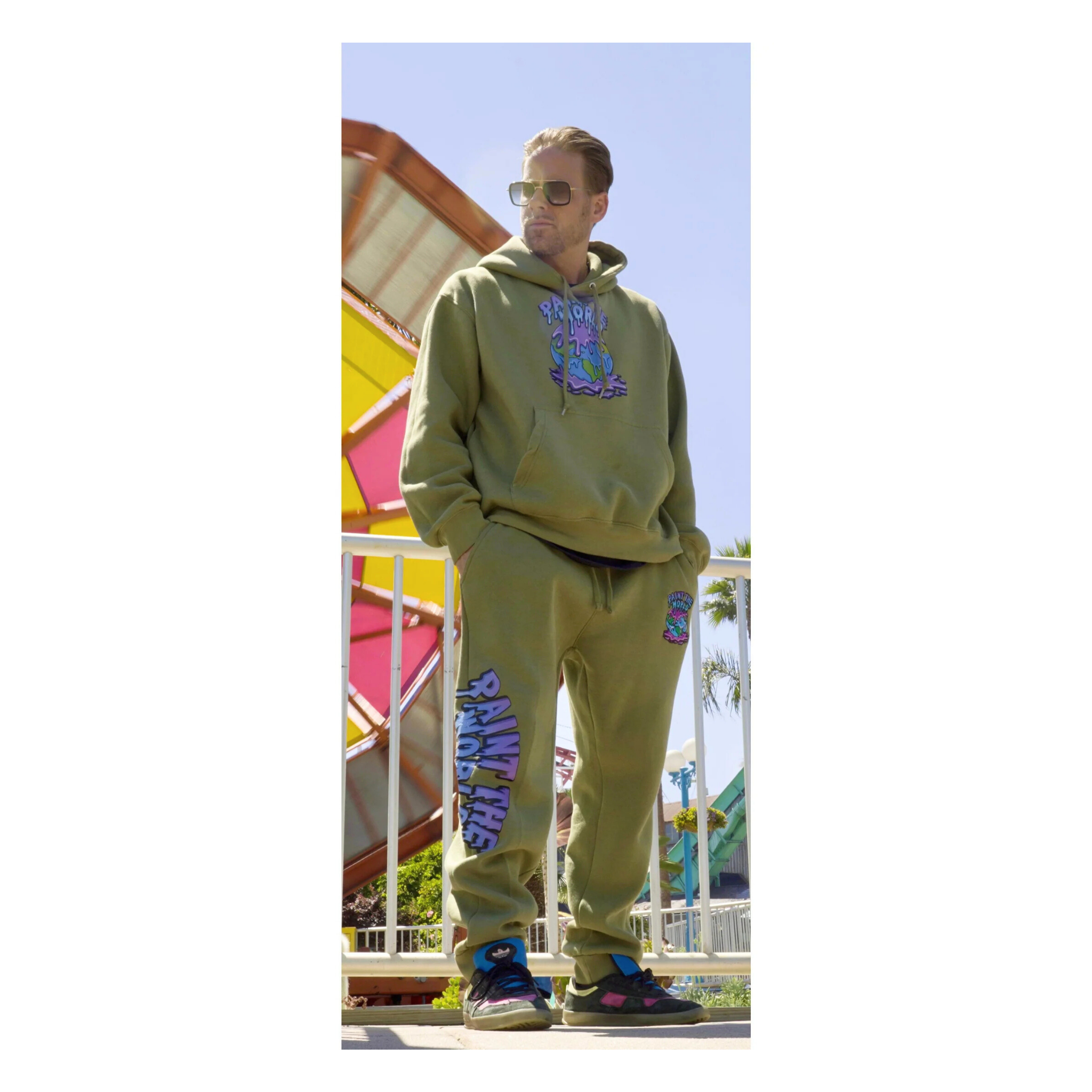 "Drip Suit" Army Green