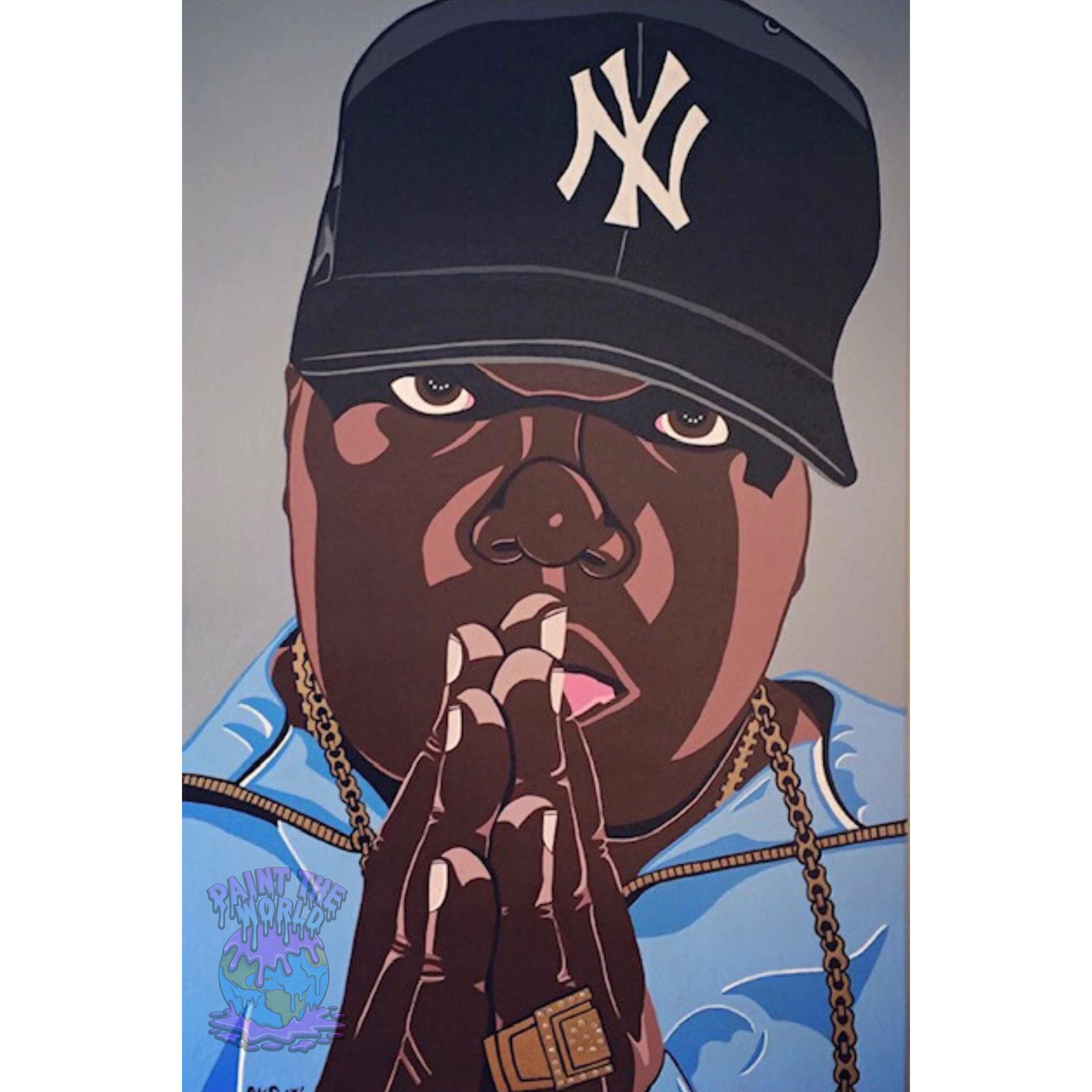 "Notorious B.I.G" Canvas Prints