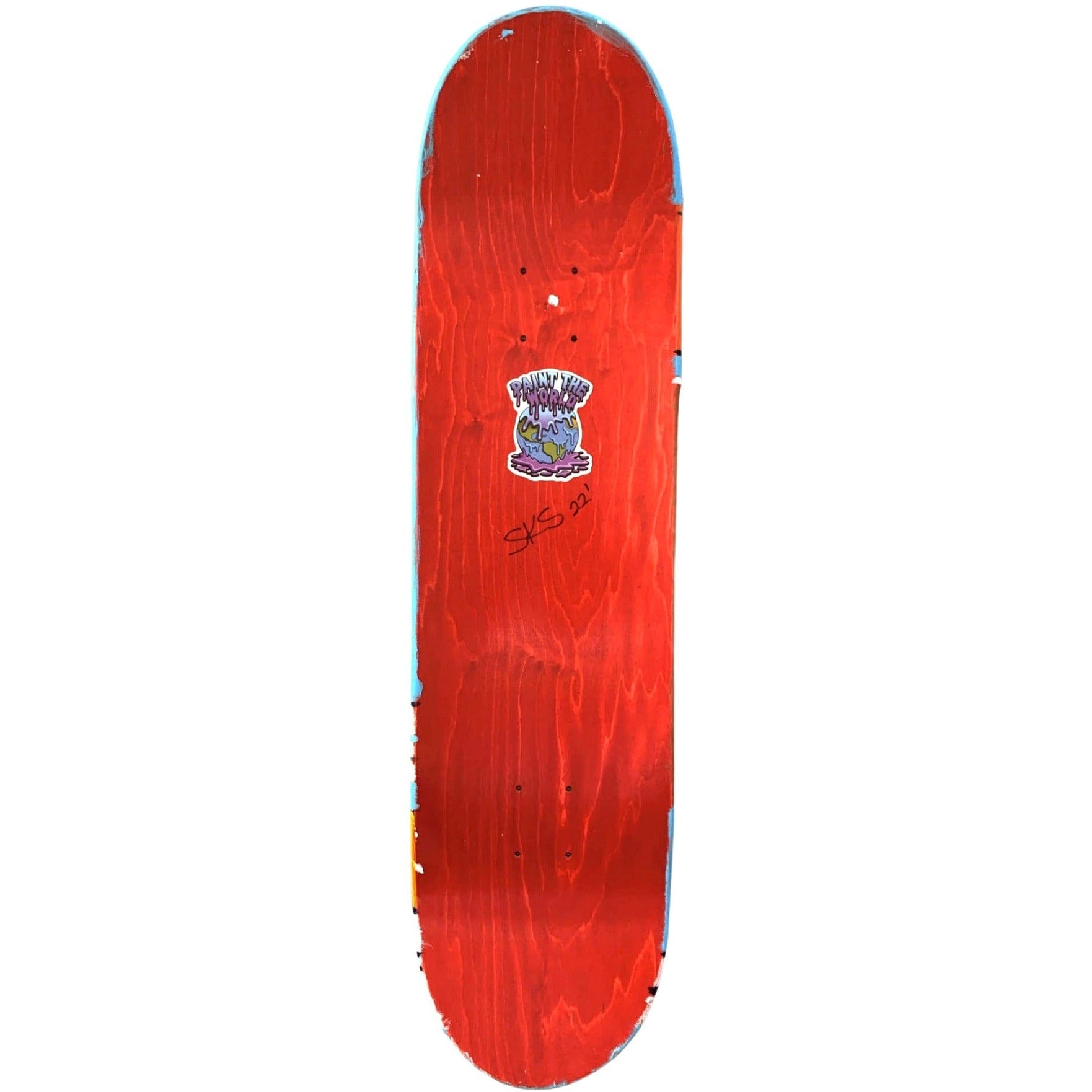 "Kobe Bryant" Skateboard Painting