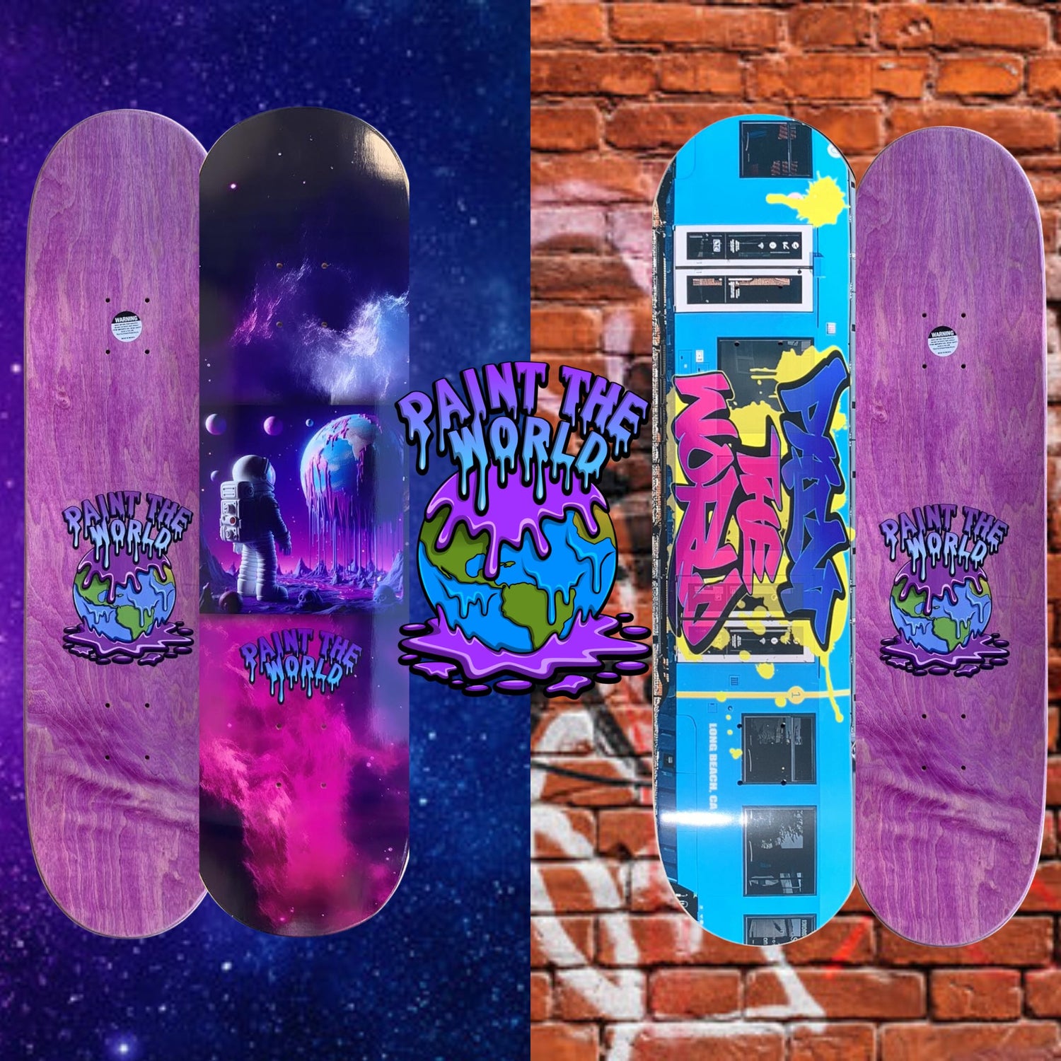 Skateboards & Stickers