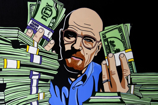 "Walter White" Canvas Prints