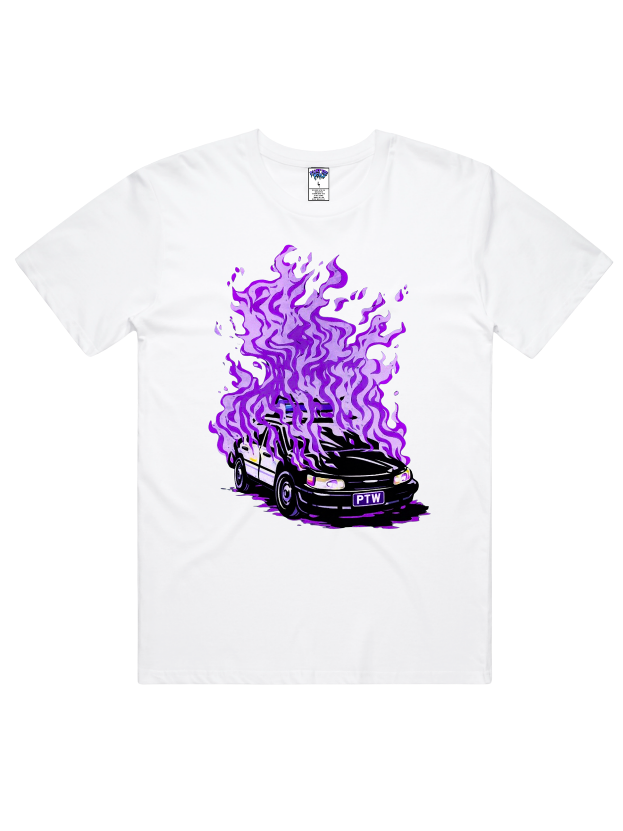 PTW "Hot Pursuit" White Tee