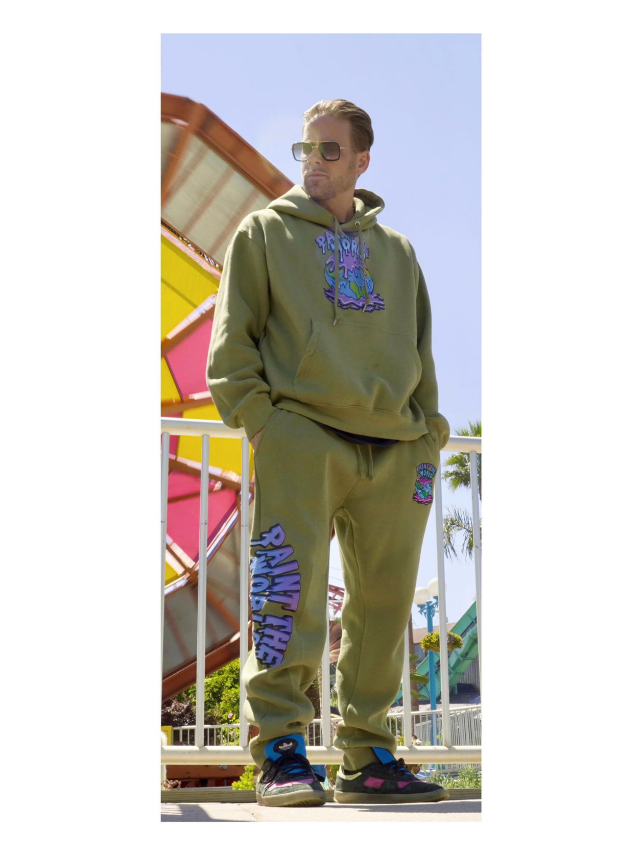 "Drip Suit" Army Green