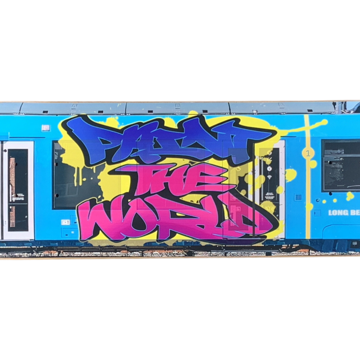 "Graffiti Train" Deck
