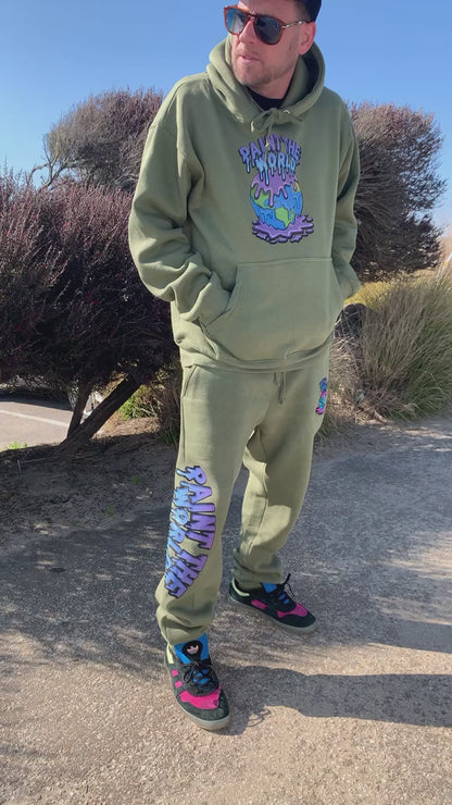 "Drip Suit" Army Green