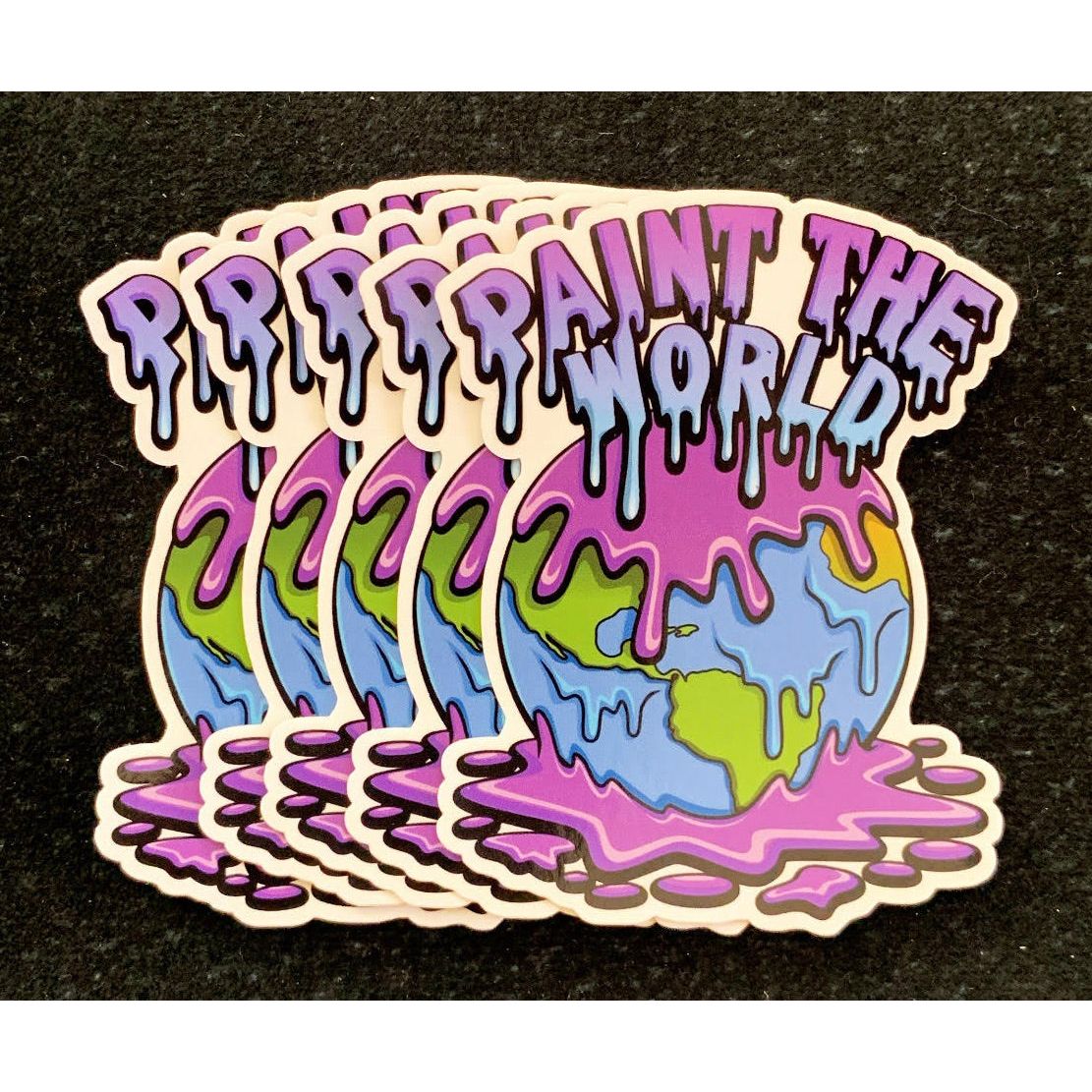 Paint The World Stickers (5pk)