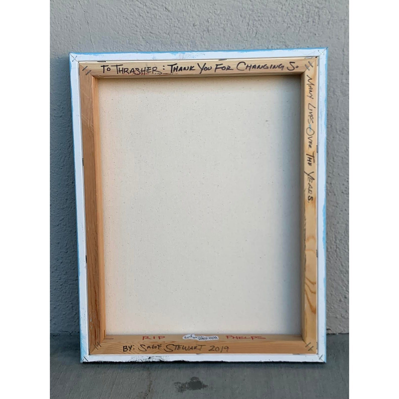 Jake Phelps "Still Watching" Painting