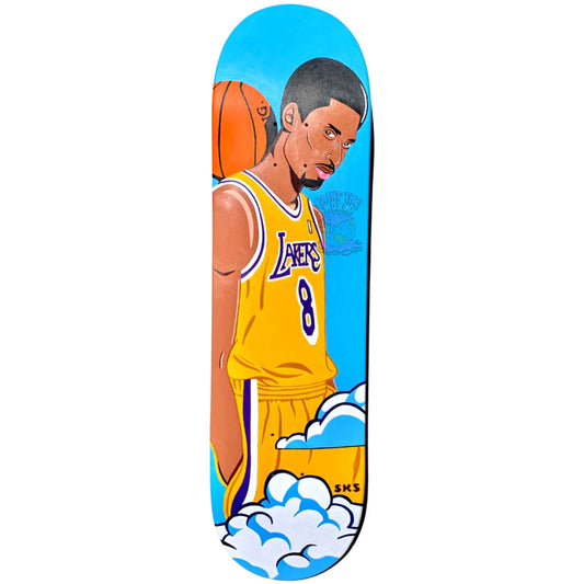 "Kobe Bryant" Skateboard Painting