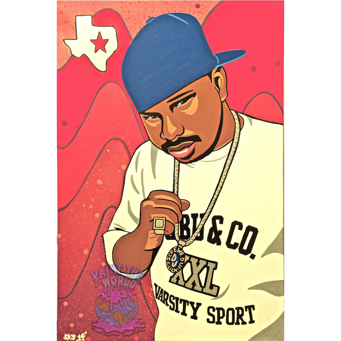 "DJ Screw" Cardstock Prints