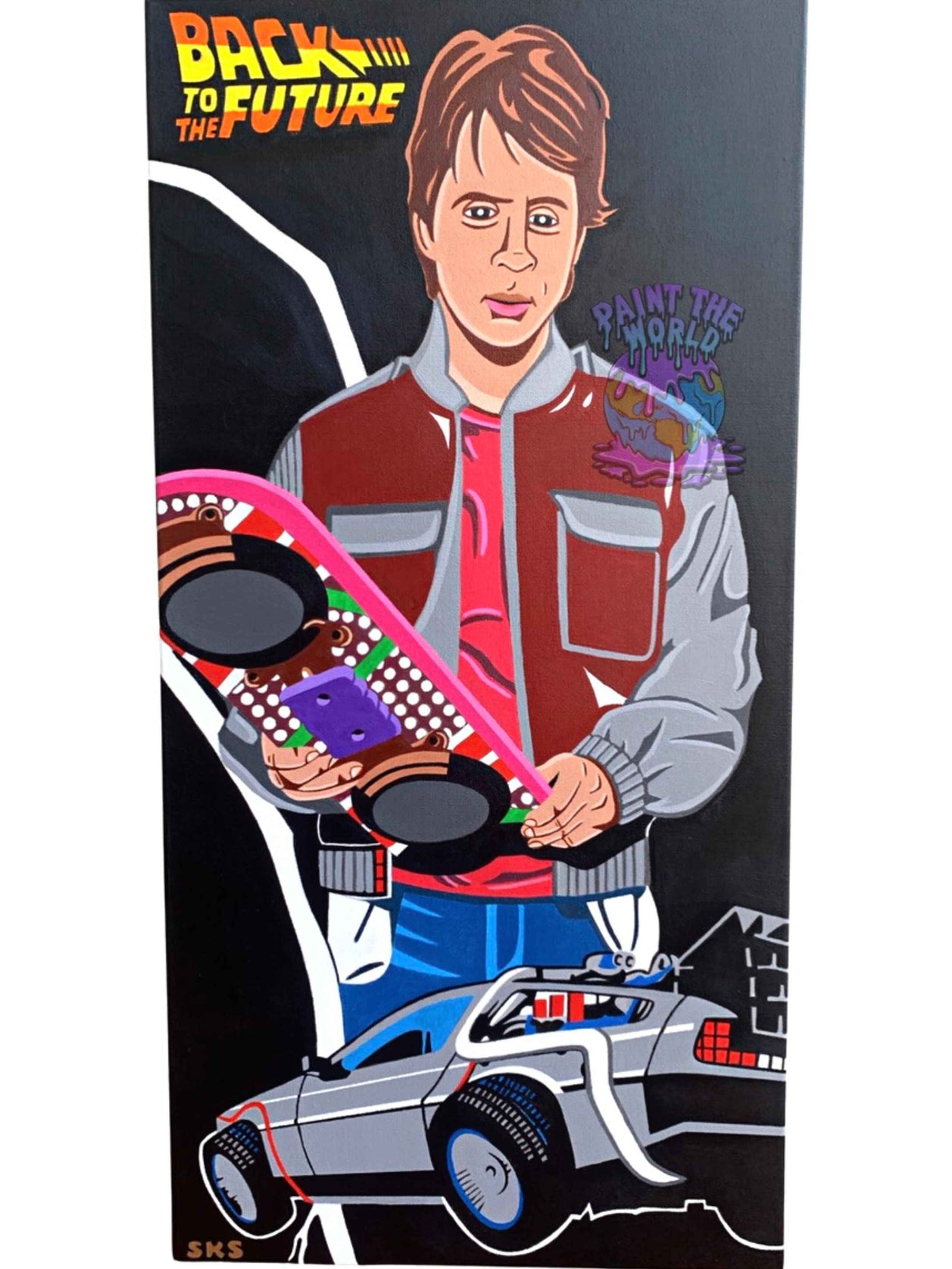 "Back To The Future" Painting