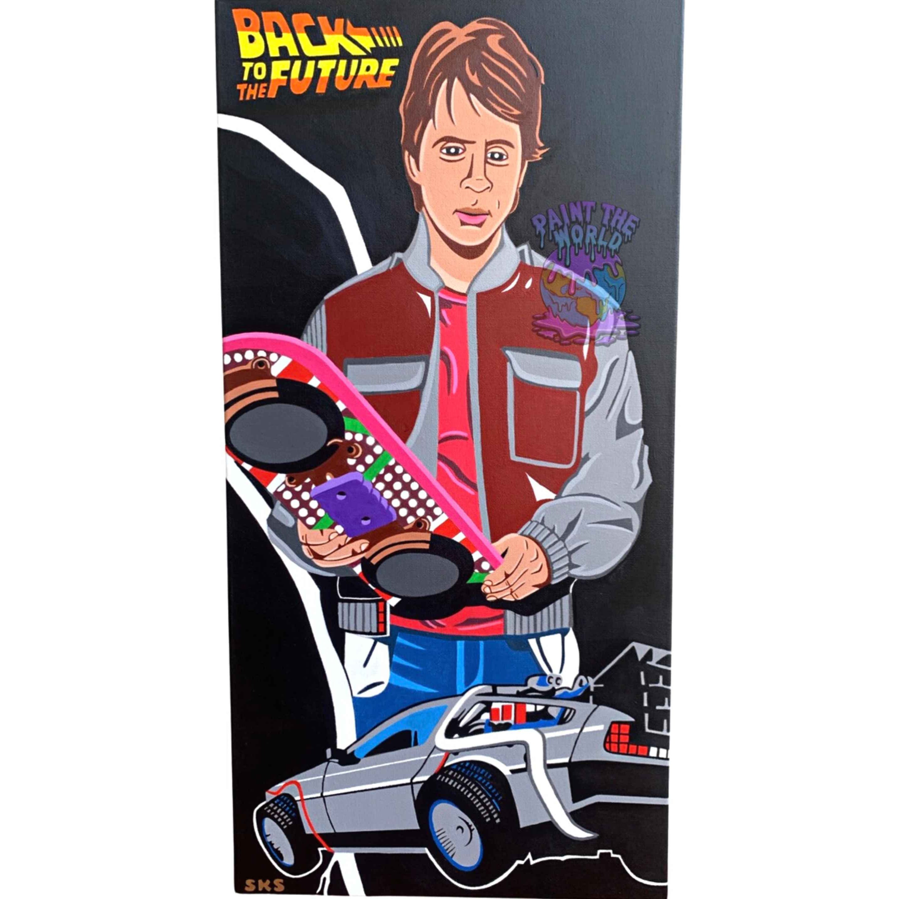 "Back To The Future" Painting