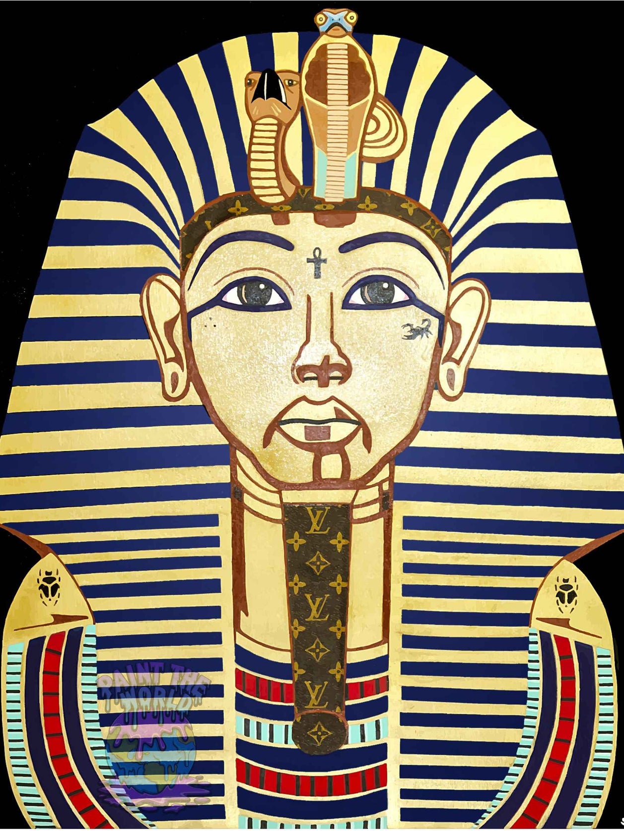"Thug Tut" Painting
