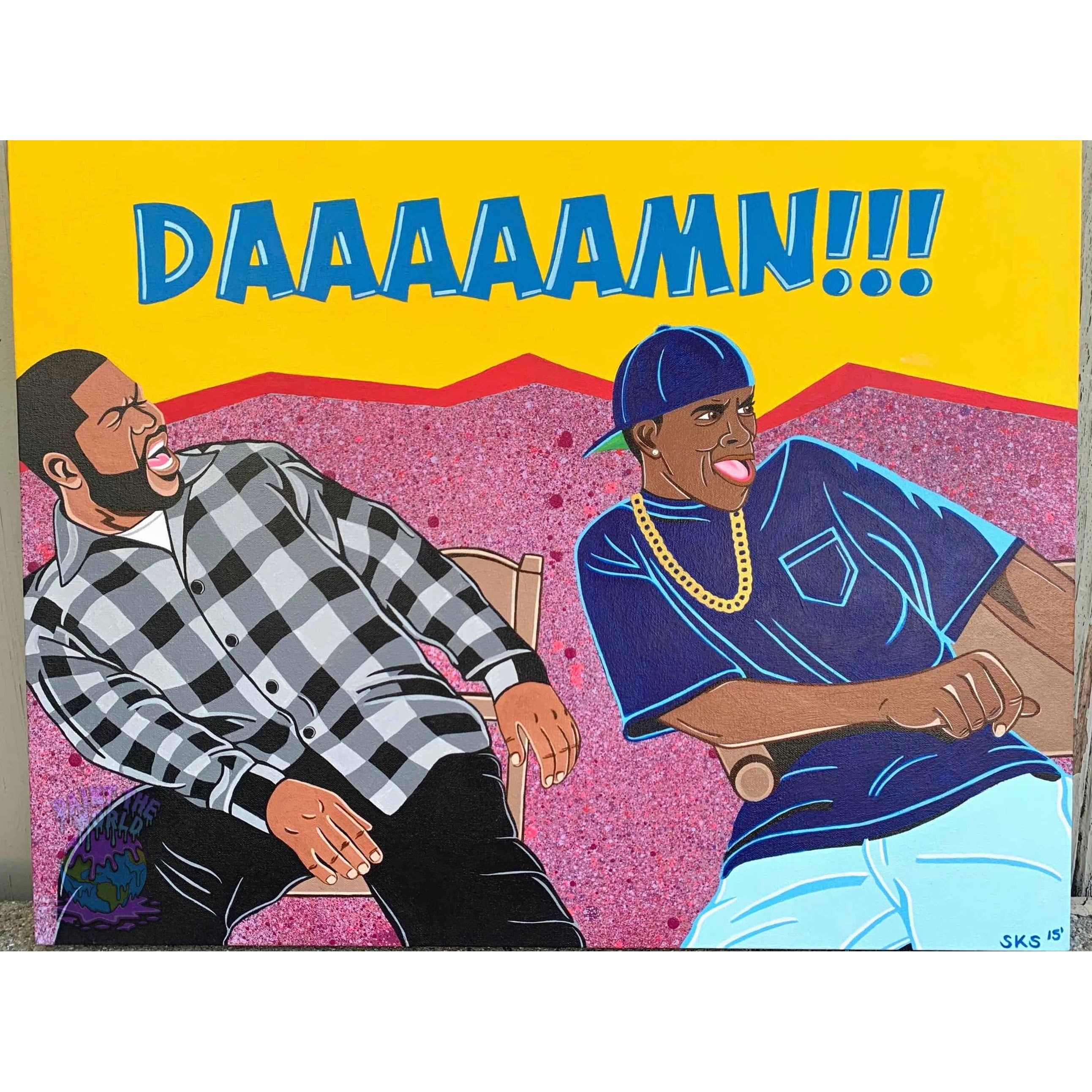 "Friday" Painting