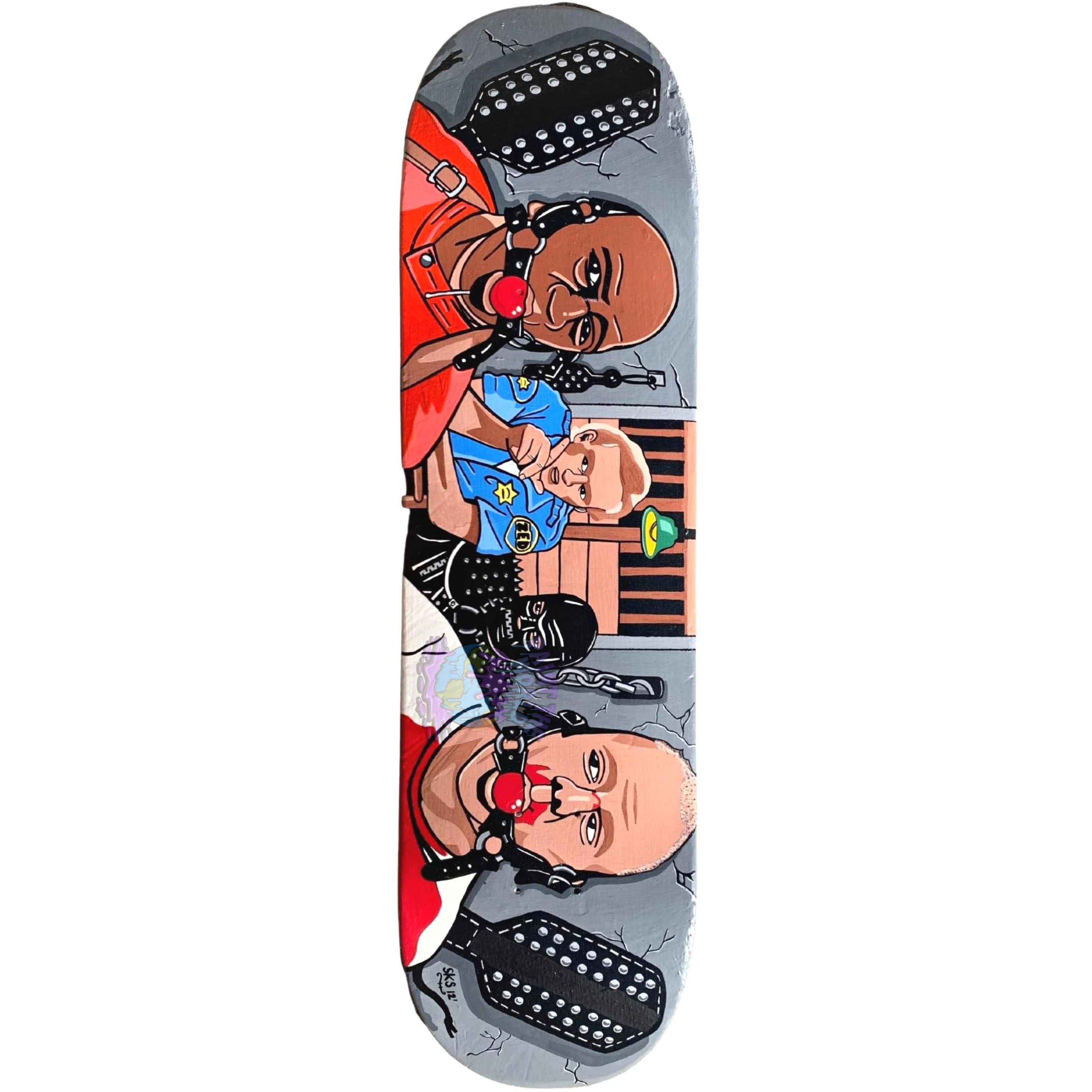 "Pulp Fiction" Skateboard Painting