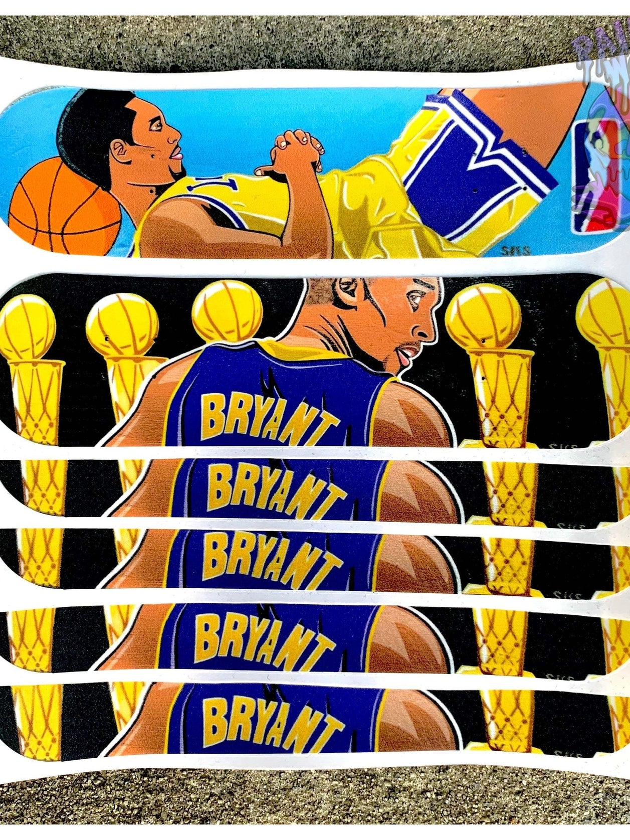 "Kobe Bryant" Stickers (10pk)