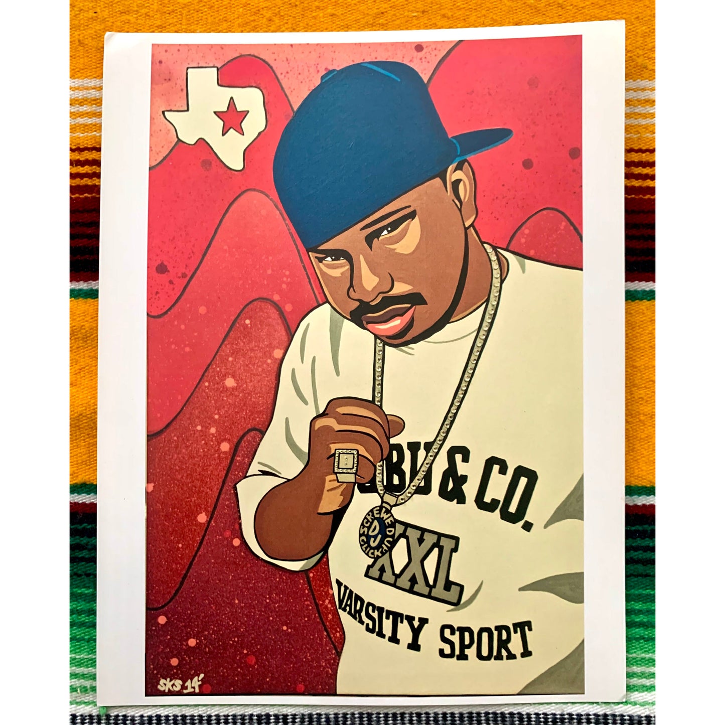 "DJ Screw" Cardstock Prints