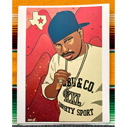 "DJ Screw" Cardstock Prints