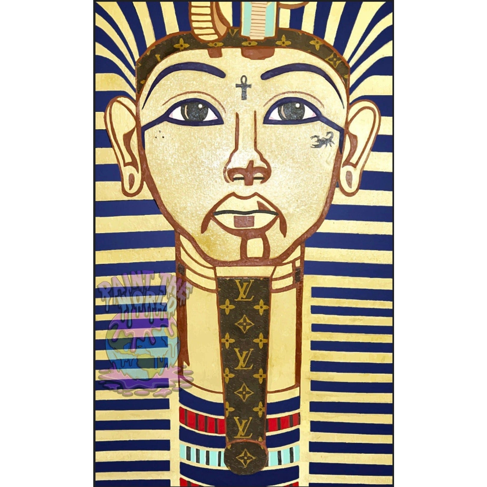 "Thug Tut" Painting