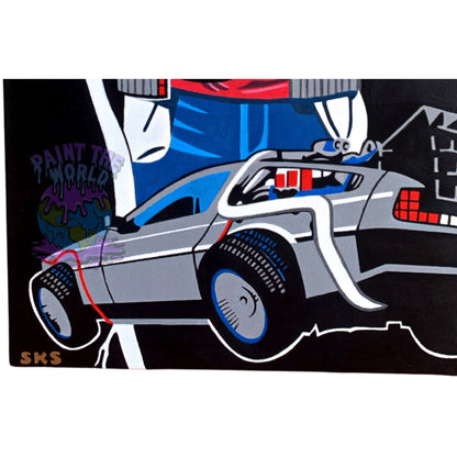 "Back To The Future" Painting