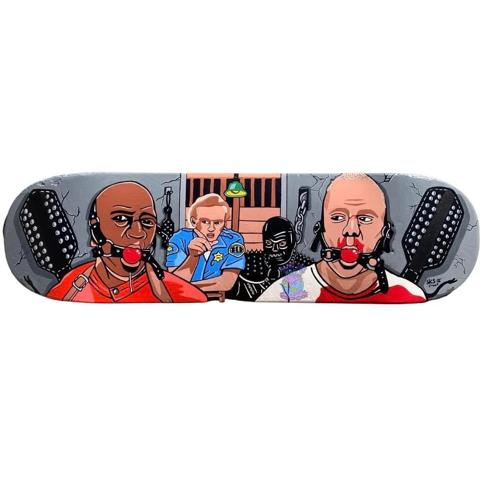 "Pulp Fiction" Skateboard Painting